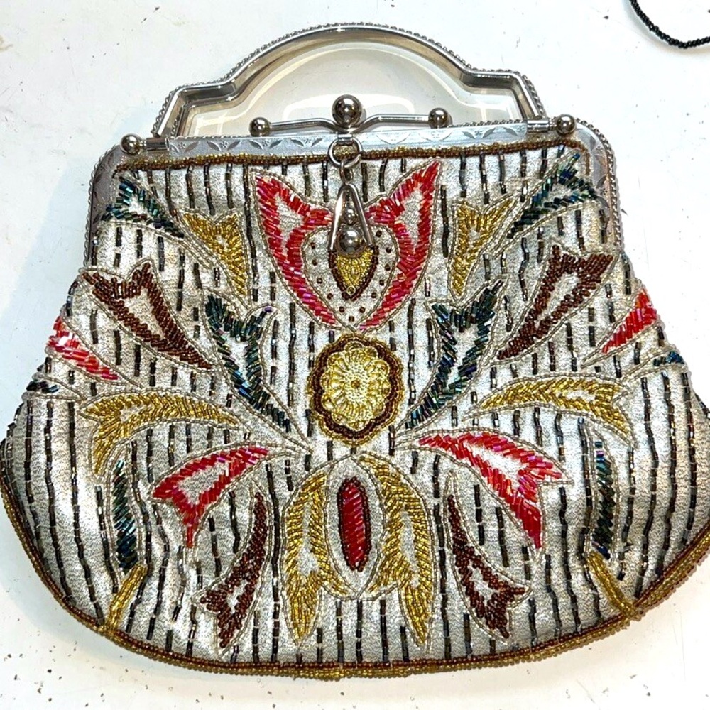 PENGYUAN | Vintage Beaded Sequin Clutch